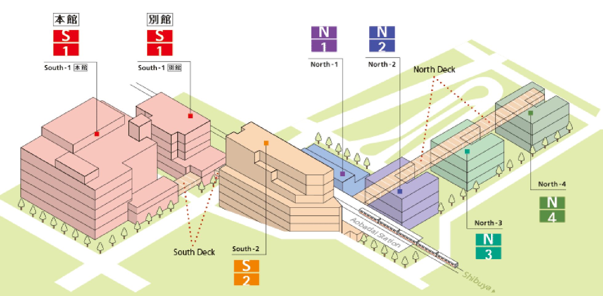 エリア案内図