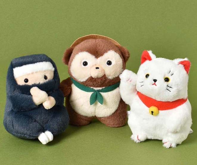 出前一丁　当選ぬいぐるみ 🇯🇵ぽってりとした姿がかわいらしいジャパンぬいぐるみ