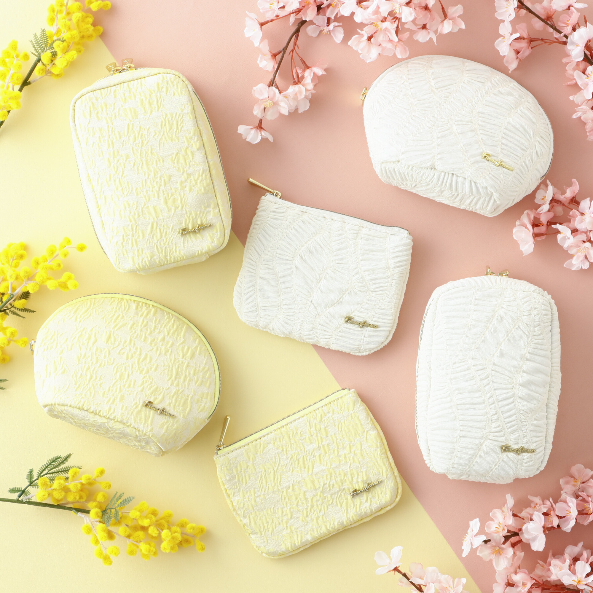 NEW】春らしいデザインに心ときめくポーチ | ショップニュース
