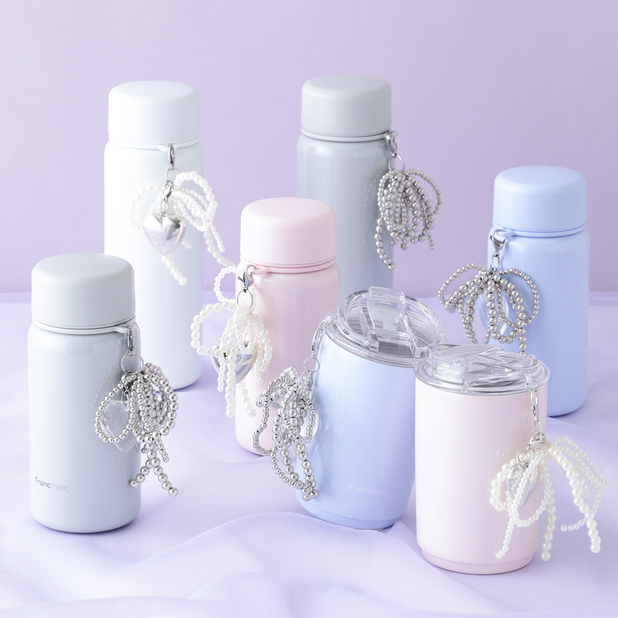 2026 Spring Collection🦋】チャーム付きのボトル・タンブラー