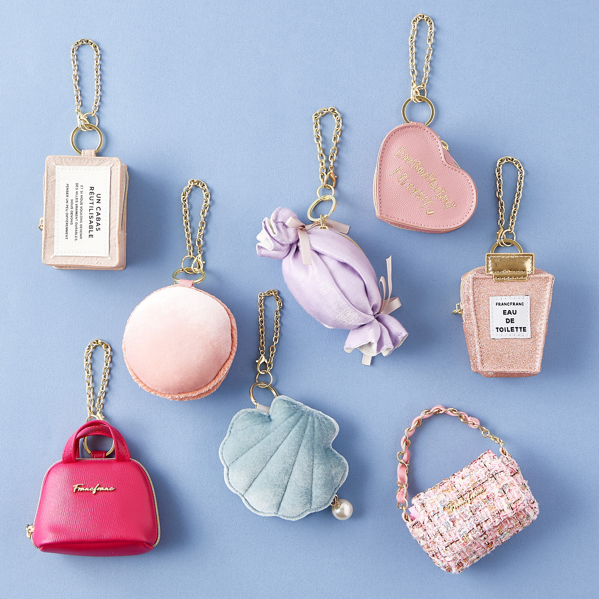 Francfrancのある生活】バックチャームエコバック🍨💕 | ショップ