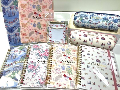 魅力的なデザインのステーショナリー入荷