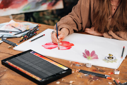 先行販売　ステッドラー  「マルス ルモグラフ 水彩色鉛筆」