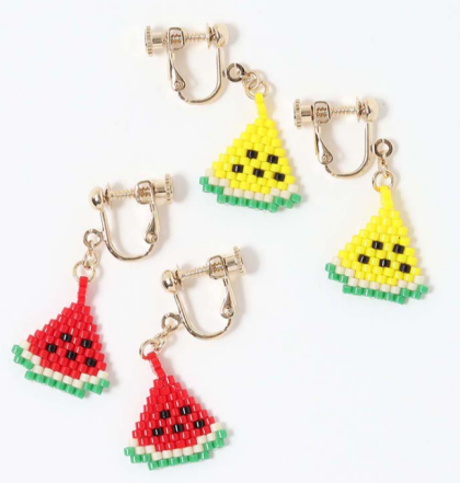 🍉夏を感じるピアス・イヤリング🍉