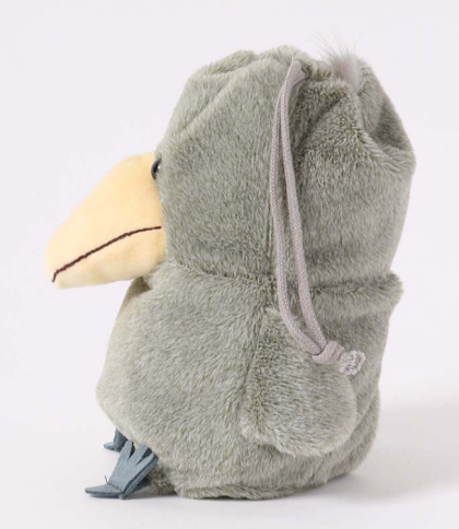 大人気のハシビロコウ巾着🐥