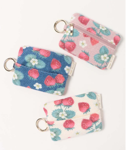 🍓美味しそうな柄が可愛いいちごポーチシリーズ🍓