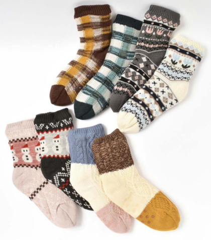 ⛄毎年人気のふわもこ足首隠れるルームソックス⛄