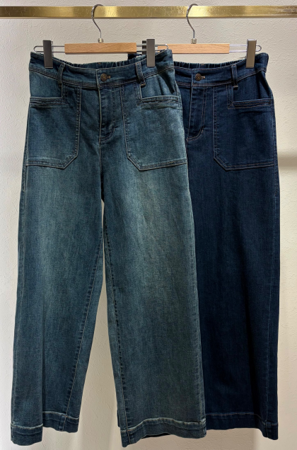 CTRデニムワイドパンツ♪