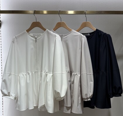 ⭐︎ペプラム切替えカットソーカーディガン⭐︎