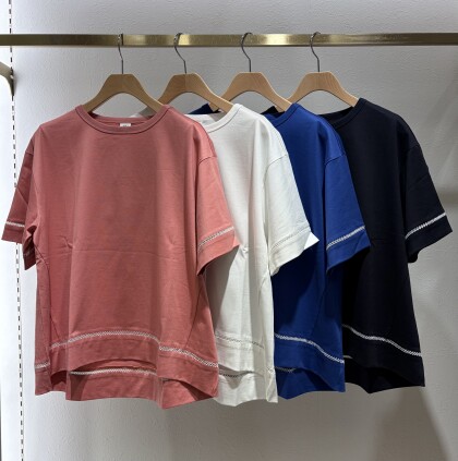 ⭐︎ハシゴステッチ刺繍Tシャツ⭐︎