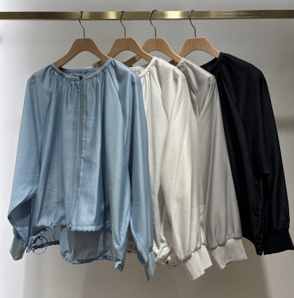 ＊シアーローンZIPブルゾン＊