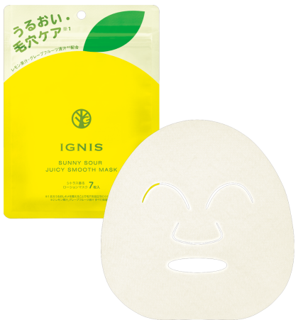 🍋大人気のイグニス　サニーから　うるおい毛穴ケアマスク★　6月18日（木）　新登場‼