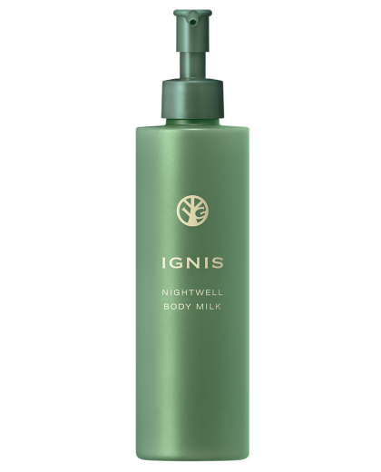 11月18日、心安らぐ柚木の香りの　ｲｸﾞﾆｽ　ナイトウエルから　ボデｲミルク発売♡