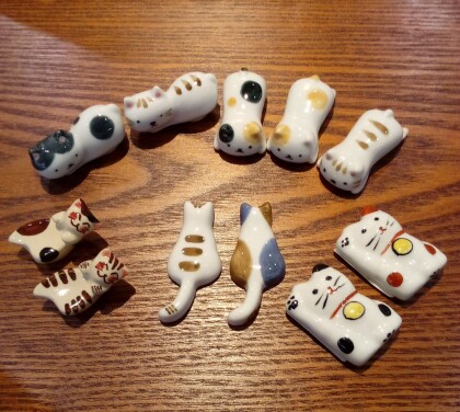 【猫の日特集】ネコの箸置