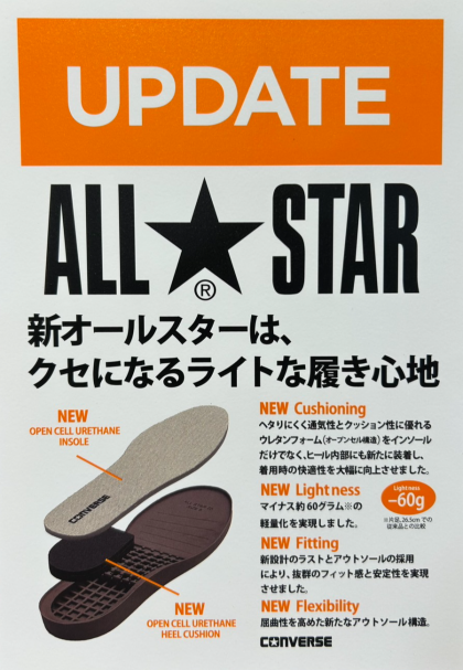大人気ALL☆STARがアップデートして登場！