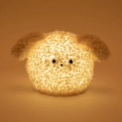 【NEW!】モフモフわんこランプ🐶💡