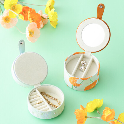 2026 Spring Collection🦋】ジャガード生地のジュエリーボックス🧑‍🎨🏵️