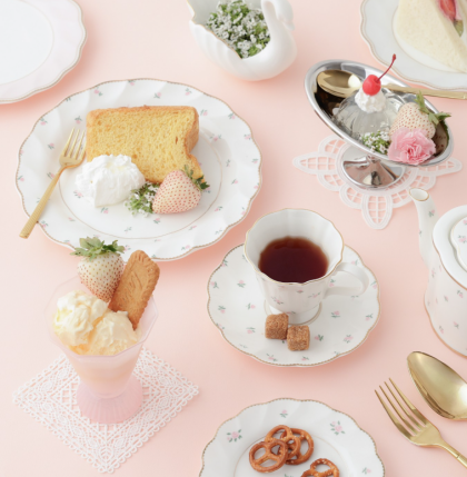 【NEW✨】純喫茶シリーズ🍨☕「クラシックローズ🌹」