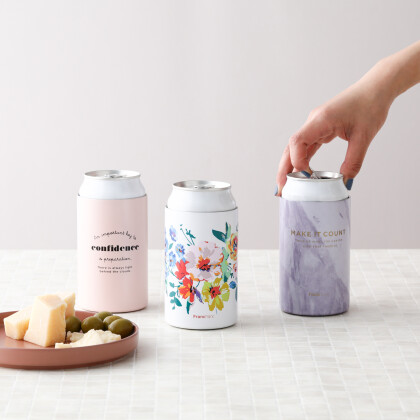 【☆NEW☆】飲みごろをキープ！缶をそのまま入れられるステンレスカップ