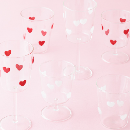 【NEW!】ドットハートグラスシリーズ🥛❤️