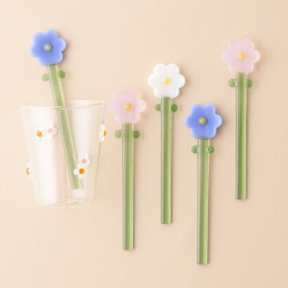 【NEW!】ガラスフラワーマドラー🌼