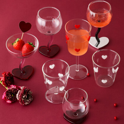 【NEW!】ドットハートグラスシリーズ🥛❤️