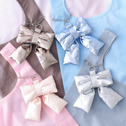 【NEW!】バッグチャームエコバッグ リボン🎀🫧