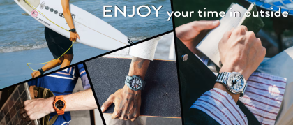 G-SHOCKと一緒にGWを満喫しよう♪