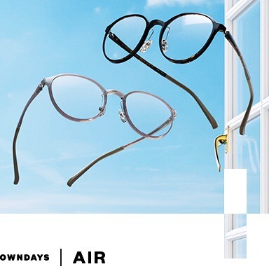【OWNDAYS】「AIR」すっと軽く、ずっとしなやか。空気のようなかけ心地を実現!