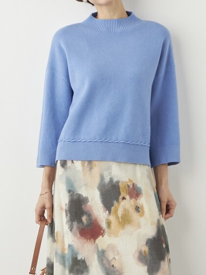 2色展開❣️上品シルエットニットが登場