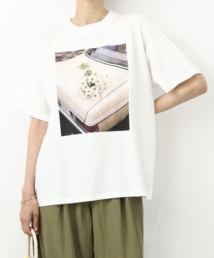 マーガレットモチーフのフォトT