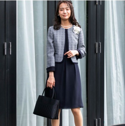 たっぷり容量のフォーマルトートバッグ✧