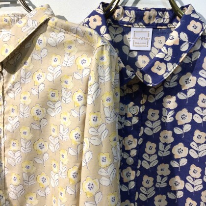 Made in JAPAN のcottonブラウス