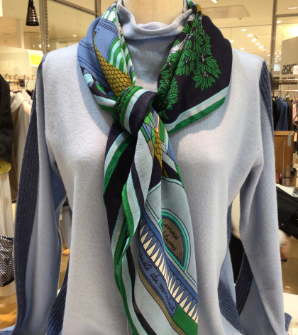 カシミア混ウールのセーター