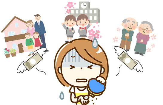 人生の四大支出について