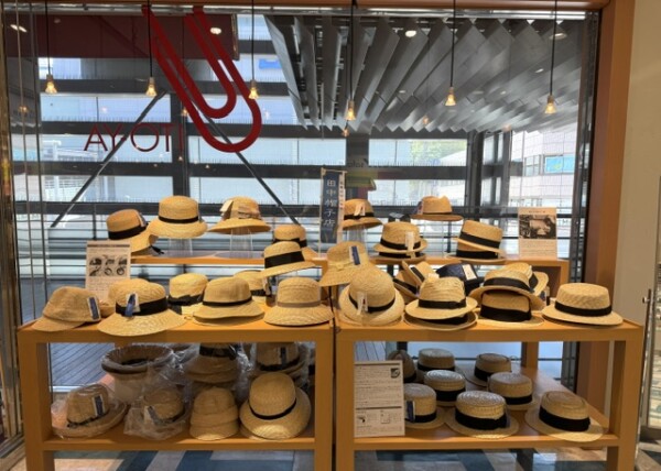 今年も田中帽子店の素敵な麦わら帽子入荷しました！！