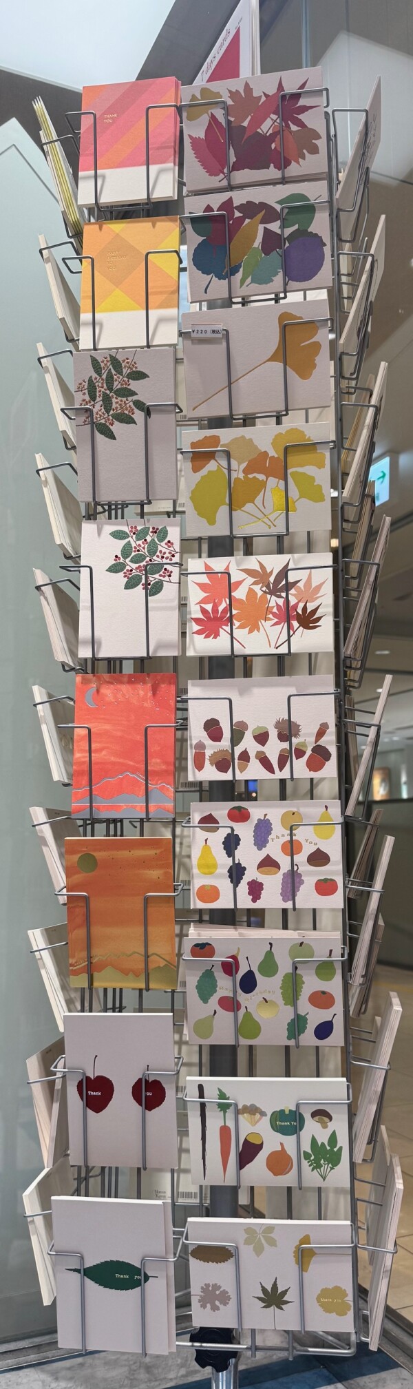 7days　cards「秋」