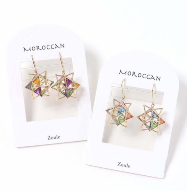 🌈ステンドグラスみたいなキラキラデザインが可愛いアクセサリー🌈