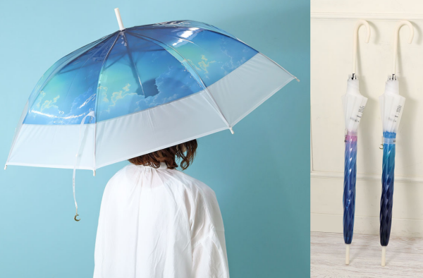 ☔「地球屋」と「Wpc」の空色コラボ傘☔