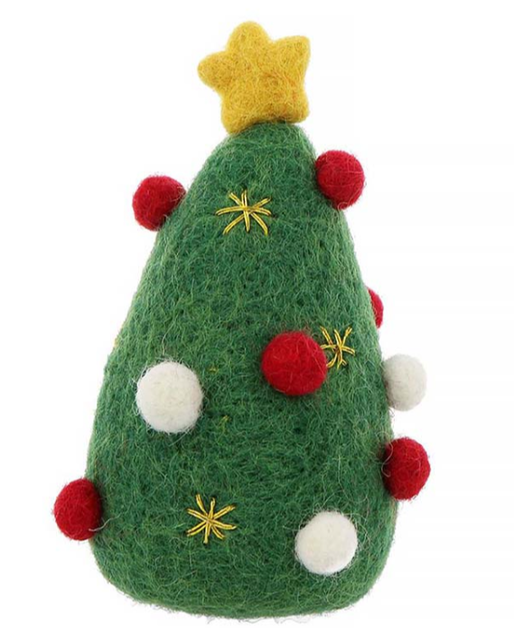 🎄クリスマスはブルーブルーエで　フェルト置物編🎄