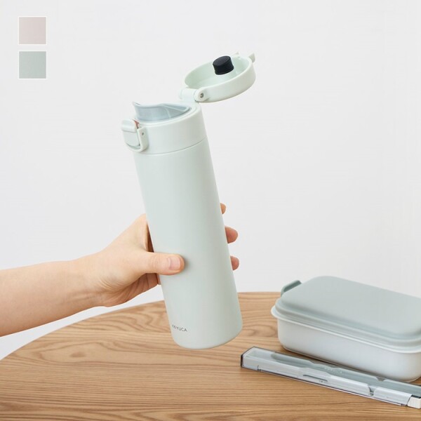 New item🌟楽に洗えるワンタッチステンレスボトル 