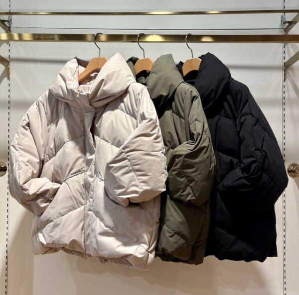 斜めステッチショートピュアダウン