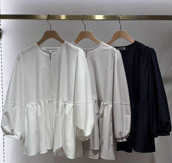 ⭐︎ペプラム切替えカットソーカーディガン⭐︎