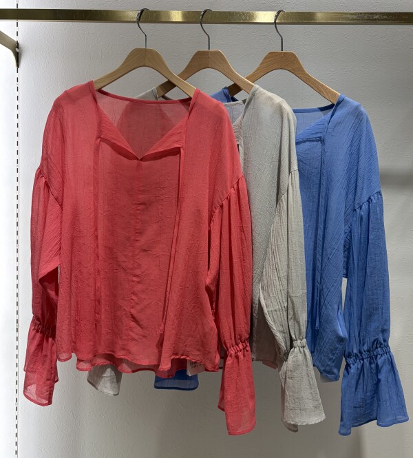 ⭐︎ 80ボイルキャンディスリーブブラウス　⭐︎