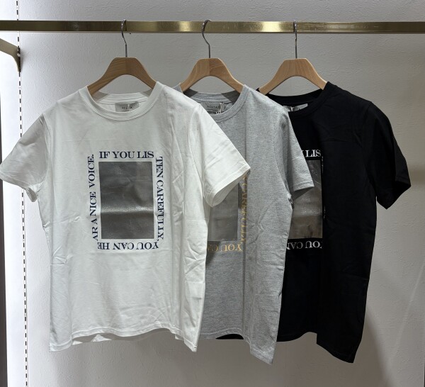 ⭐︎箔スクエアプリントTシャツ⭐︎
