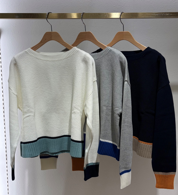 ⭐︎前身カノコマルチ配色ニット⭐︎