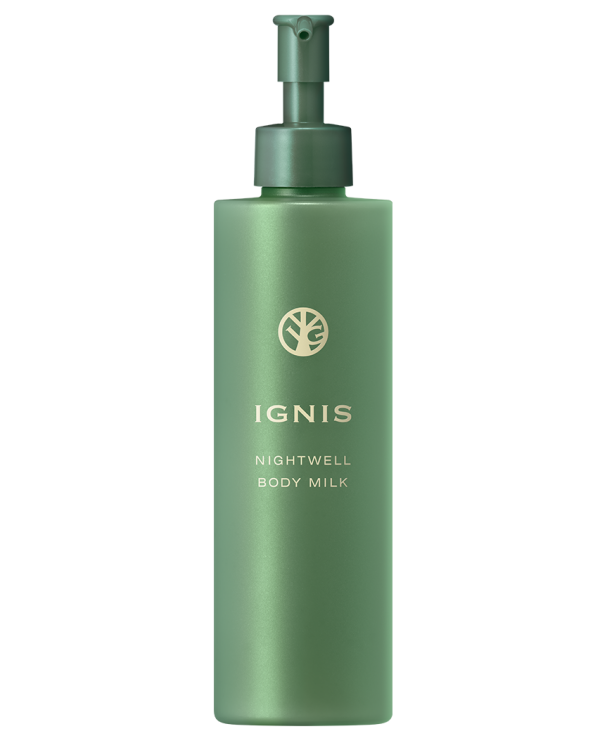 11月18日、心安らぐ柚木の香りの　ｲｸﾞﾆｽ　ナイトウエルから　ボデｲミルク発売♡