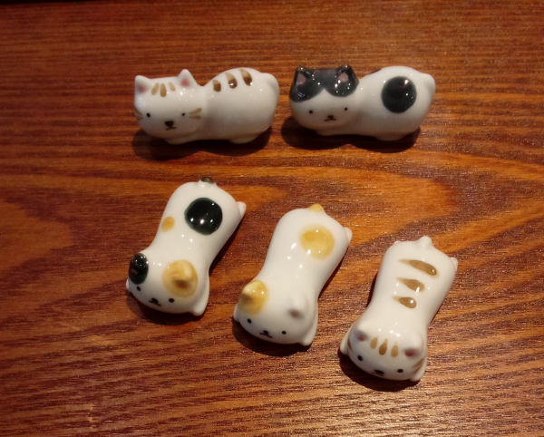 【猫の日特集】ネコの箸置