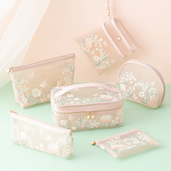 【Francfrancのある生活】メッシュ素材のポーチシリーズ👝🌿💕