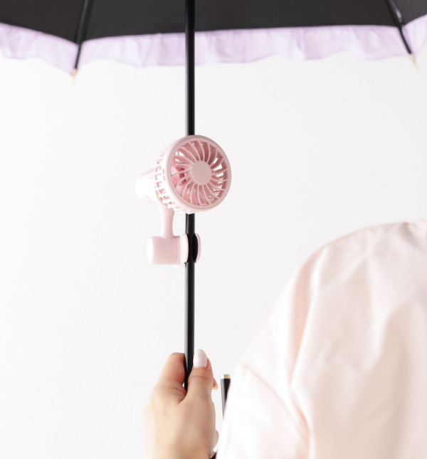 ＼シリーズ最軽量！／気軽に使えるミニファン🌈